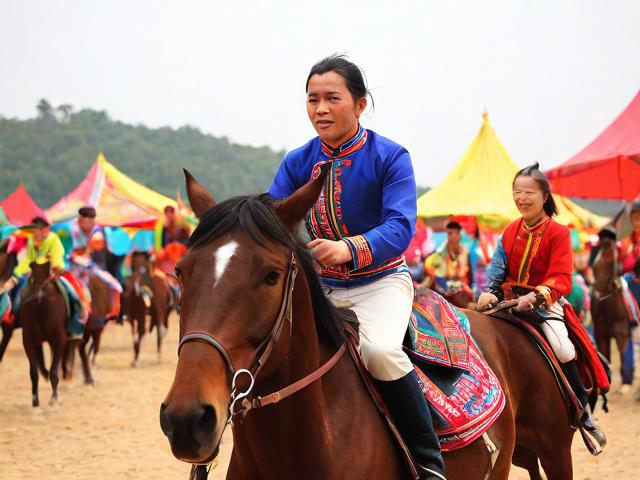 九游体育网站_ 乡村特色骑马节，感受民族文化中的运动魅力，骑马活动